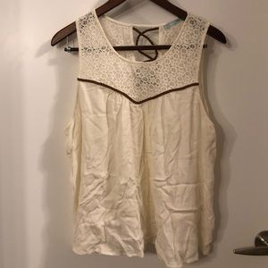 Cream tank top. Tank tops 2/$10